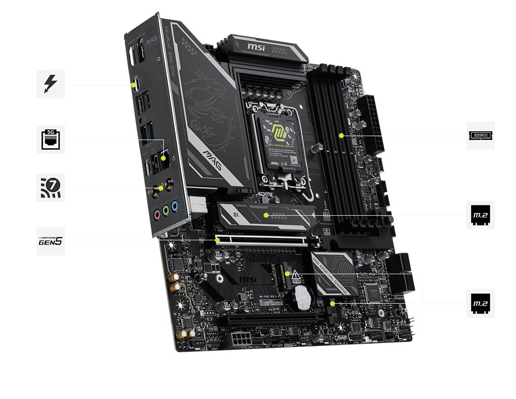 MAG Z890M GAMING PLUS WIFI