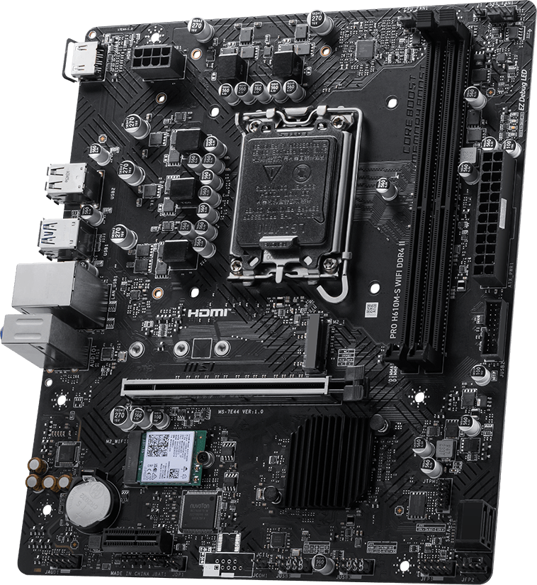 PRO H610M-S WIFI DDR4 II