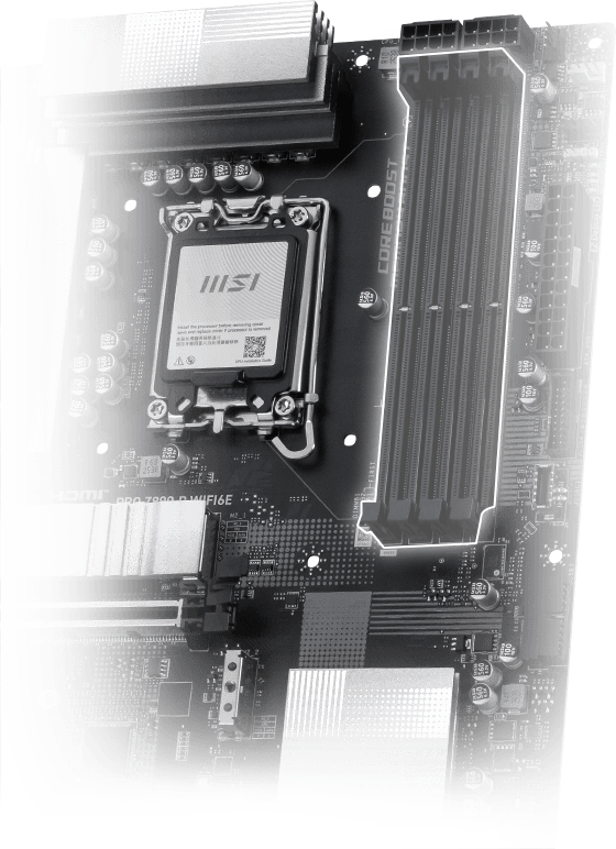 MSI PRO Z890 Memory Extension Mode