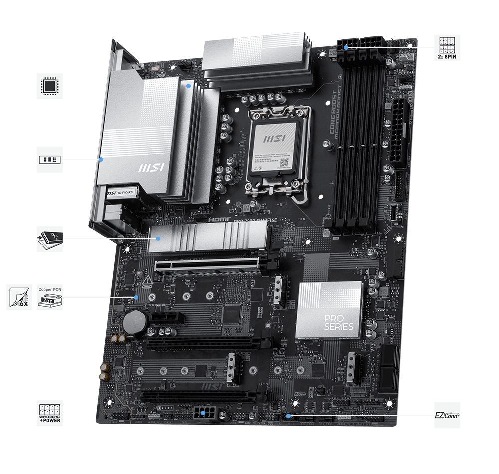 msi PRO Z890-P WIFI6E