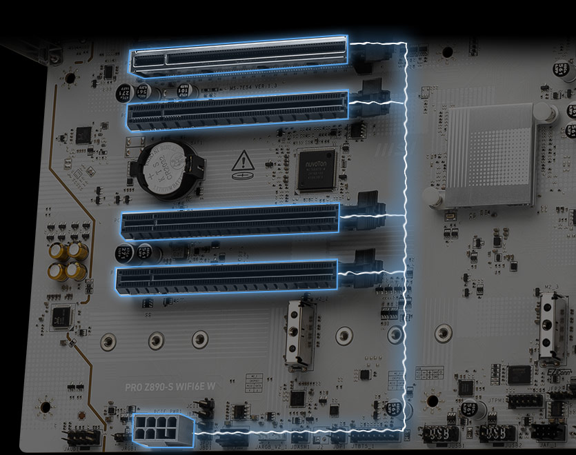 PCIe supplimental powerS