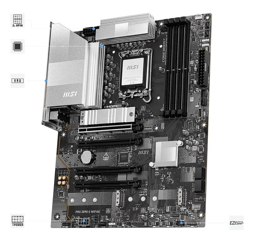 msi PRO Z890-S WIFI6E