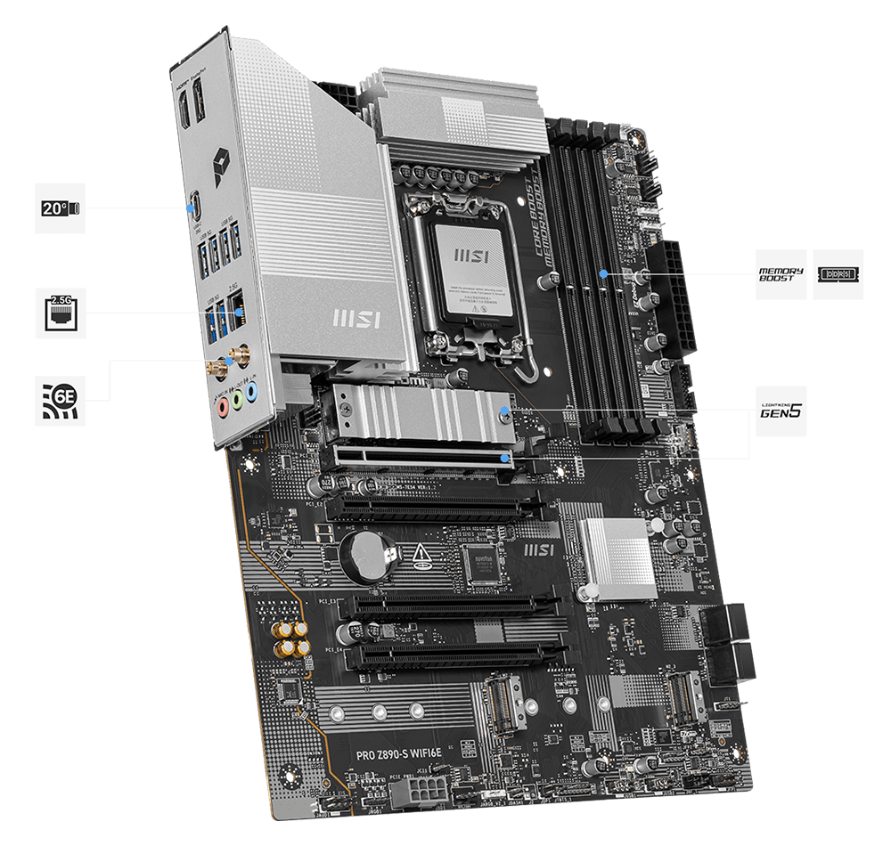 msi PRO Z890-S WIFI6E