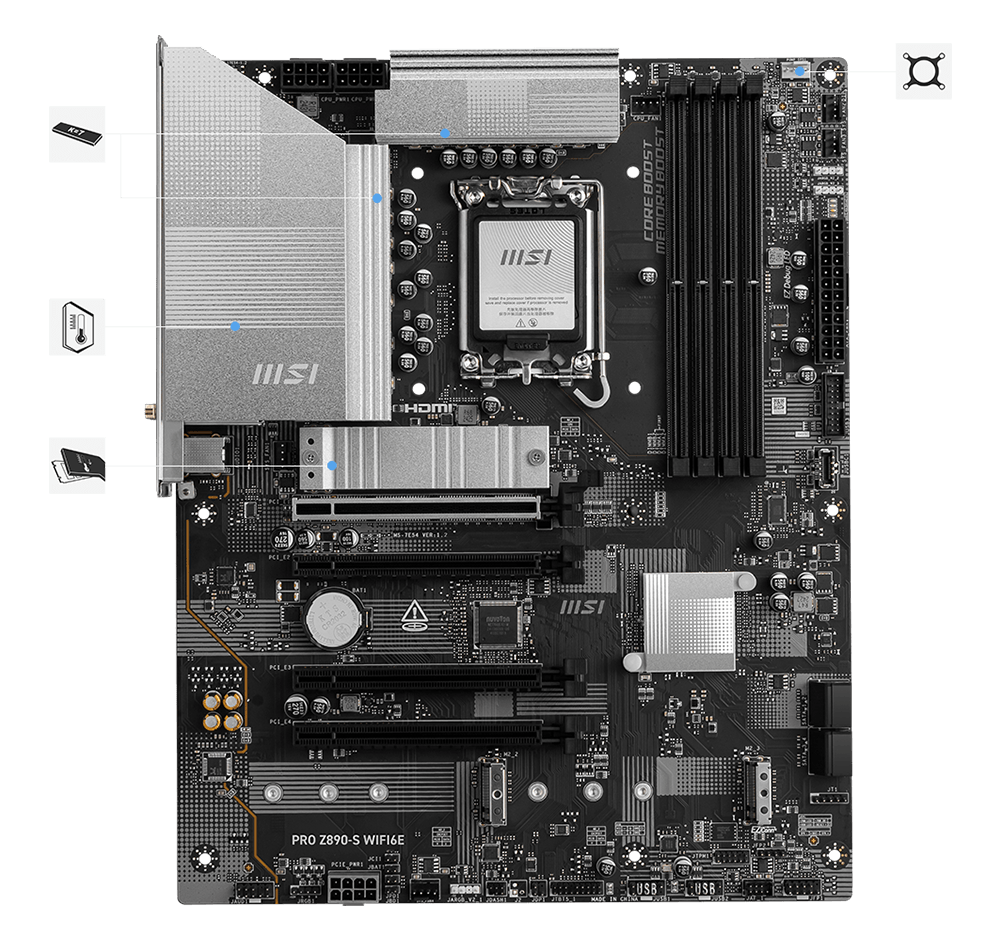 msi PRO Z890-S WIFI6E