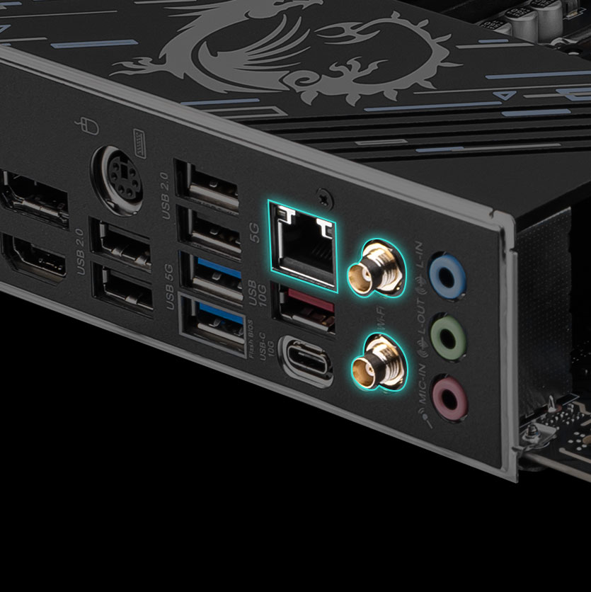 MSI HIGH-BANDWIDTH AND LOW-LATENCY NETWORK