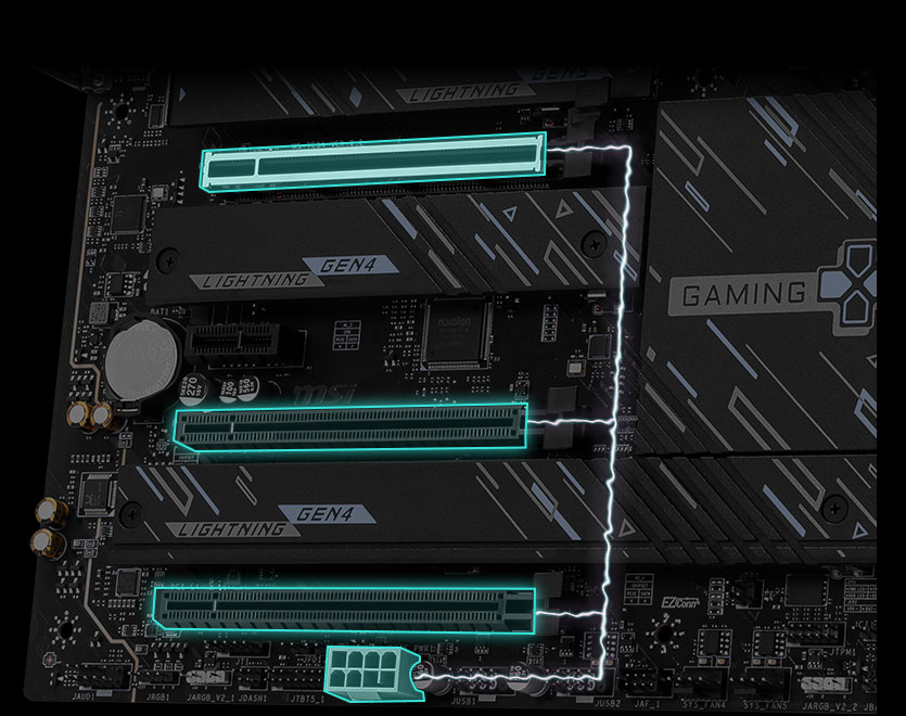 PCIe supplimental powerS