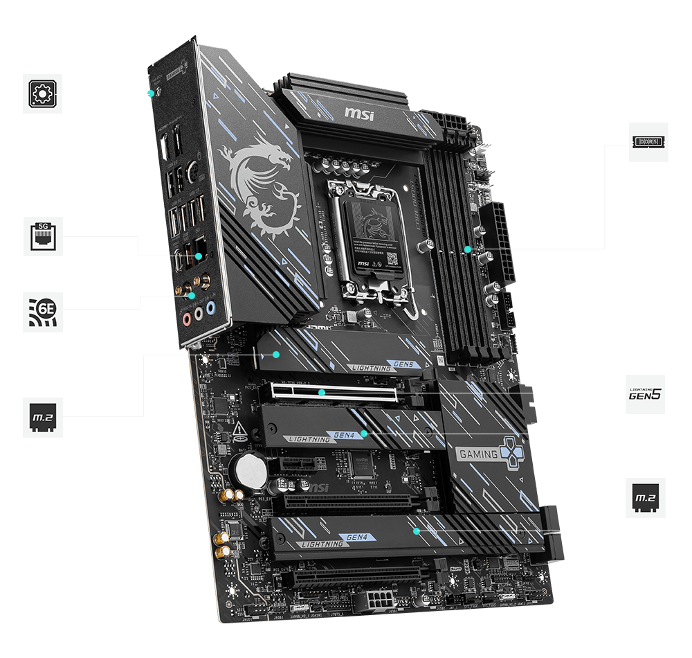 msi Z890 GAMING PLUS WIFI6E