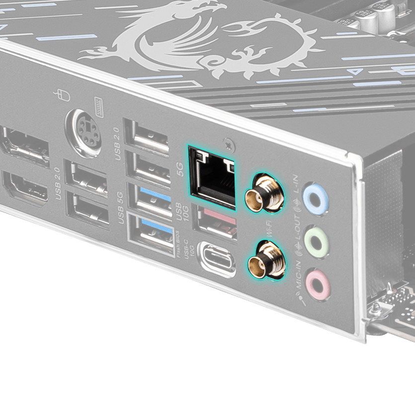 MSI HIGH-BANDWIDTH AND LOW-LATENCY NETWORK