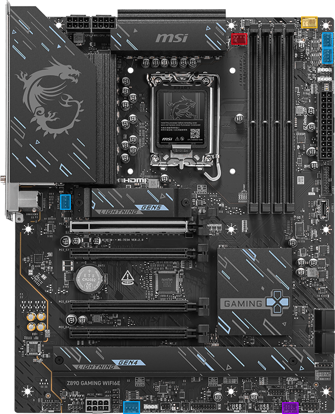 Z890 GAMING WIFI6E System Cooling