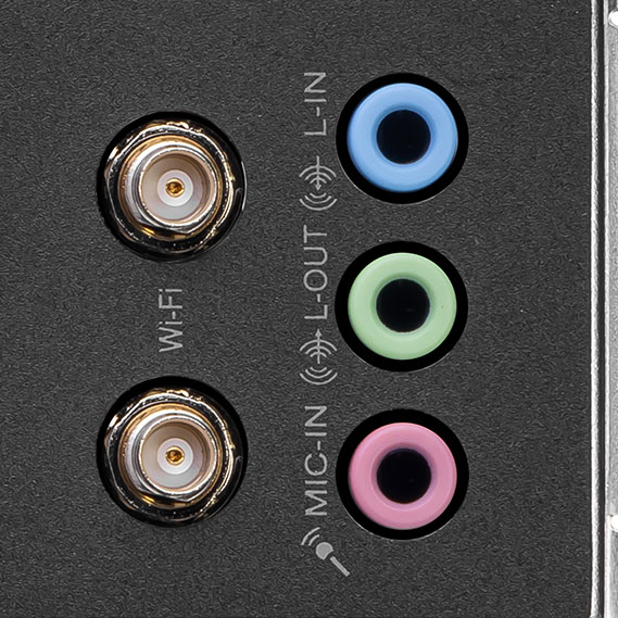 Msi z890 audio high quality audio jacks