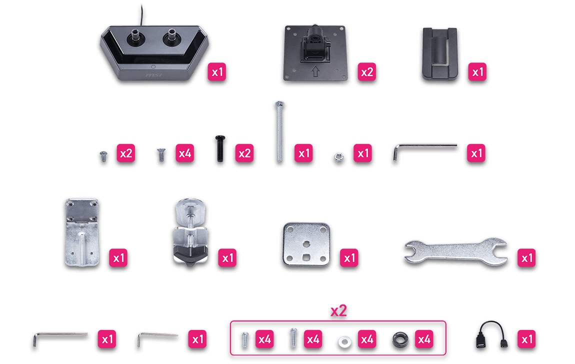 MPG MT161DR accessories