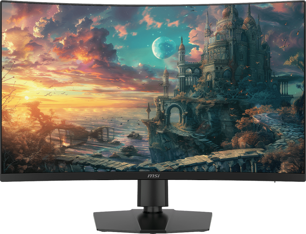 MSI MAG 325CQPD27 curved gaming monitor in WQHD 275Hz Triple Mode for immersive detail