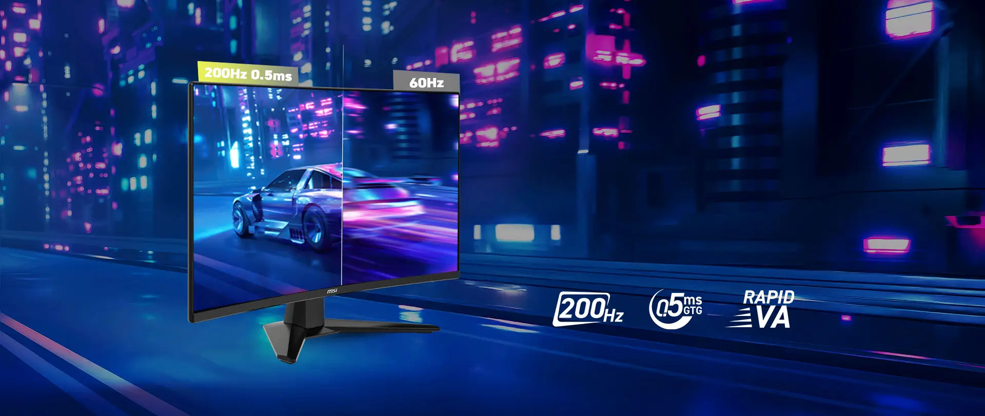 MAG 274CF E20 hızlı oyun sahnesi görseli