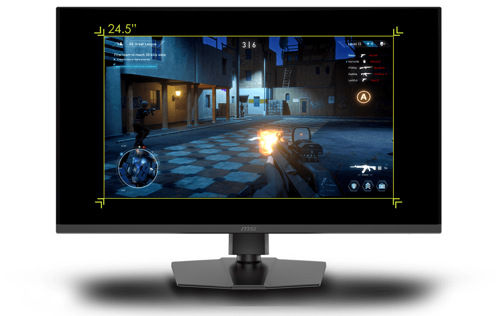 ASPECT RATIO OPTIONS 24.5