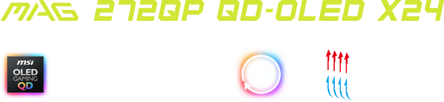 MSI MAG 272QP QD-OLED X24