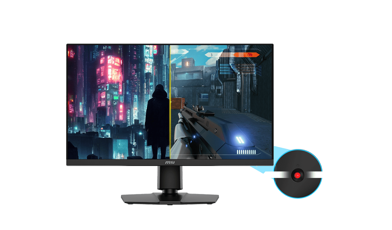 Aspect ratio and imagery size options on MSI MAG 275UPD E14