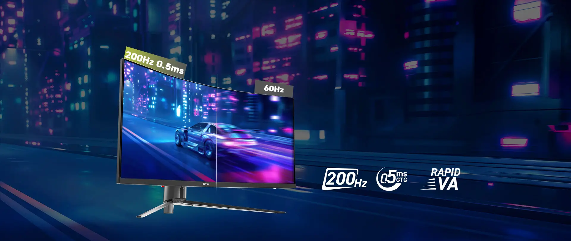 MSI MAG 345CQRF E20 Gaming monitor
