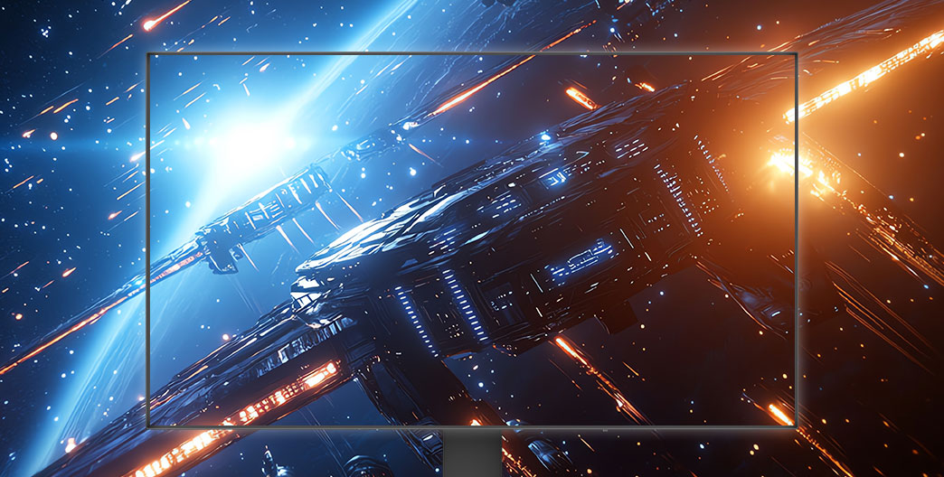 msi monitor Borderless Design image