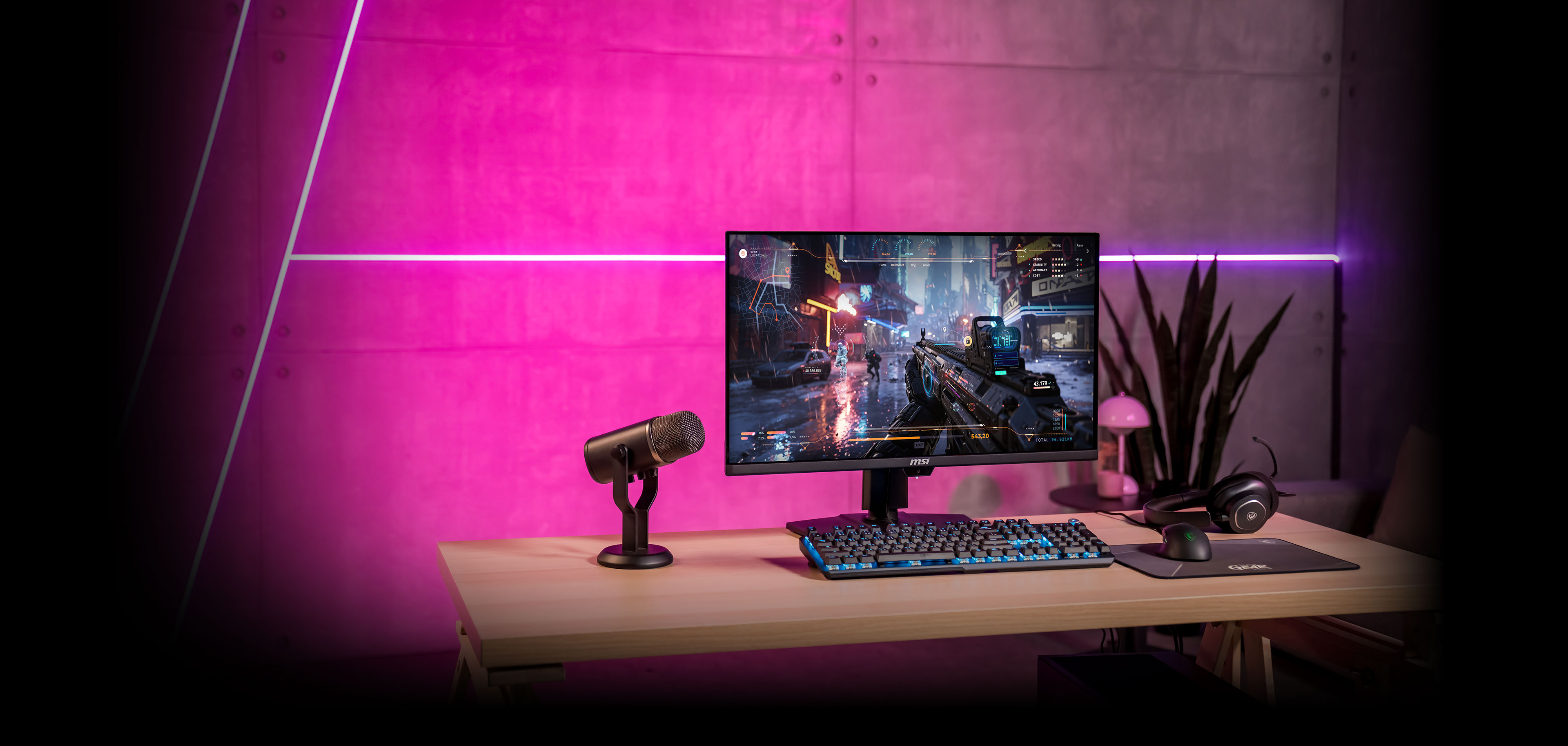 Low input lag demonstration