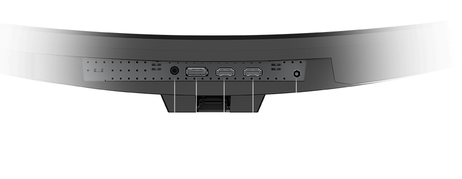 OPTIX G27C6 top IO