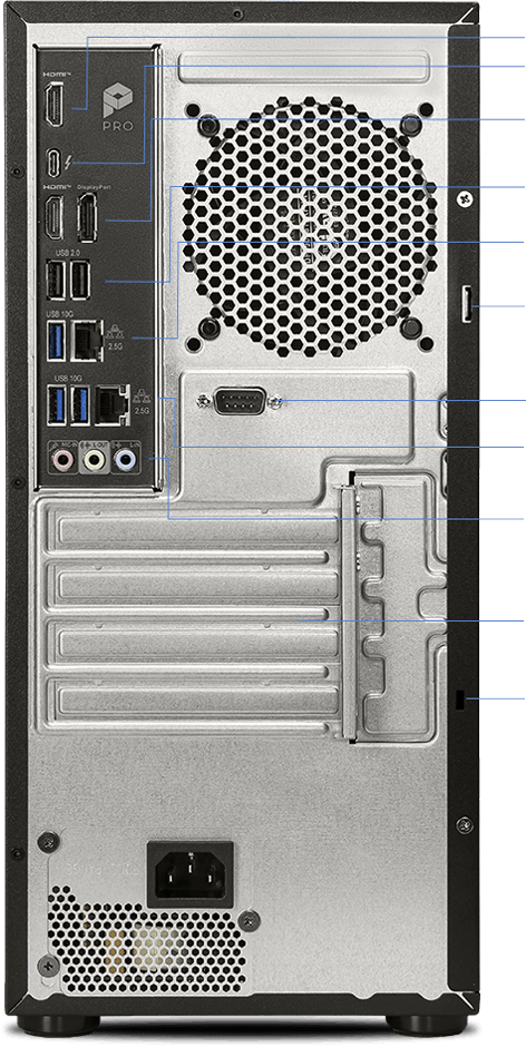 MSI PRO DP180 AI A2G - IO