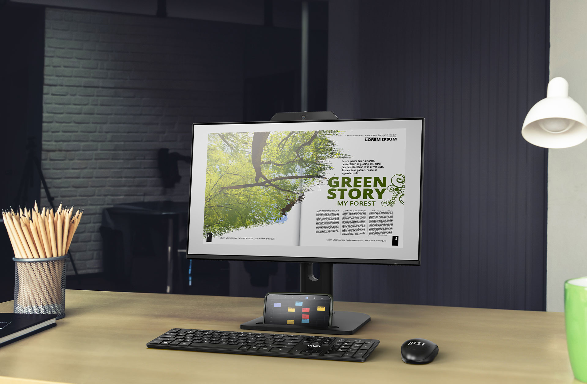 MSI PRO MP242PMG Pip Image