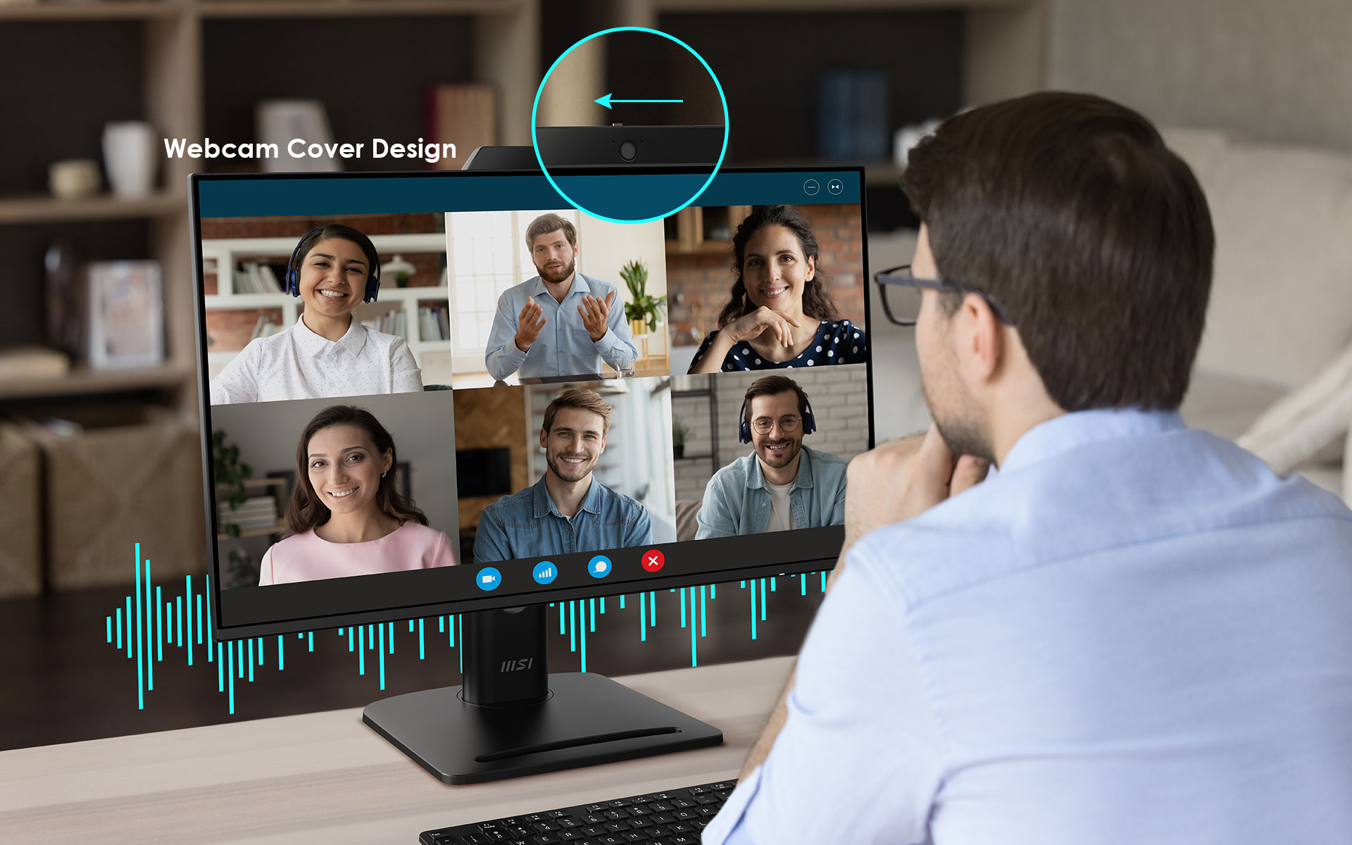 MSI PRO MP242PMG webCam