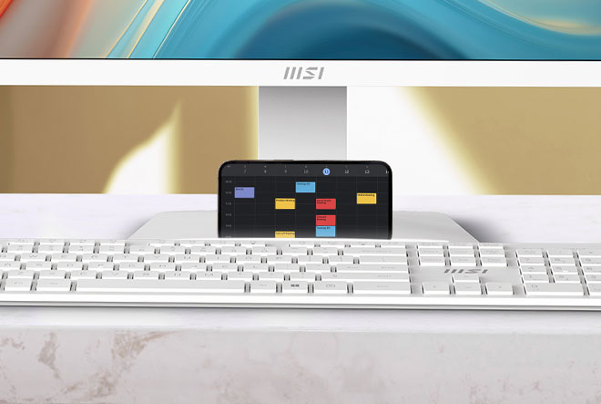 MSI monitor Accessory Slot