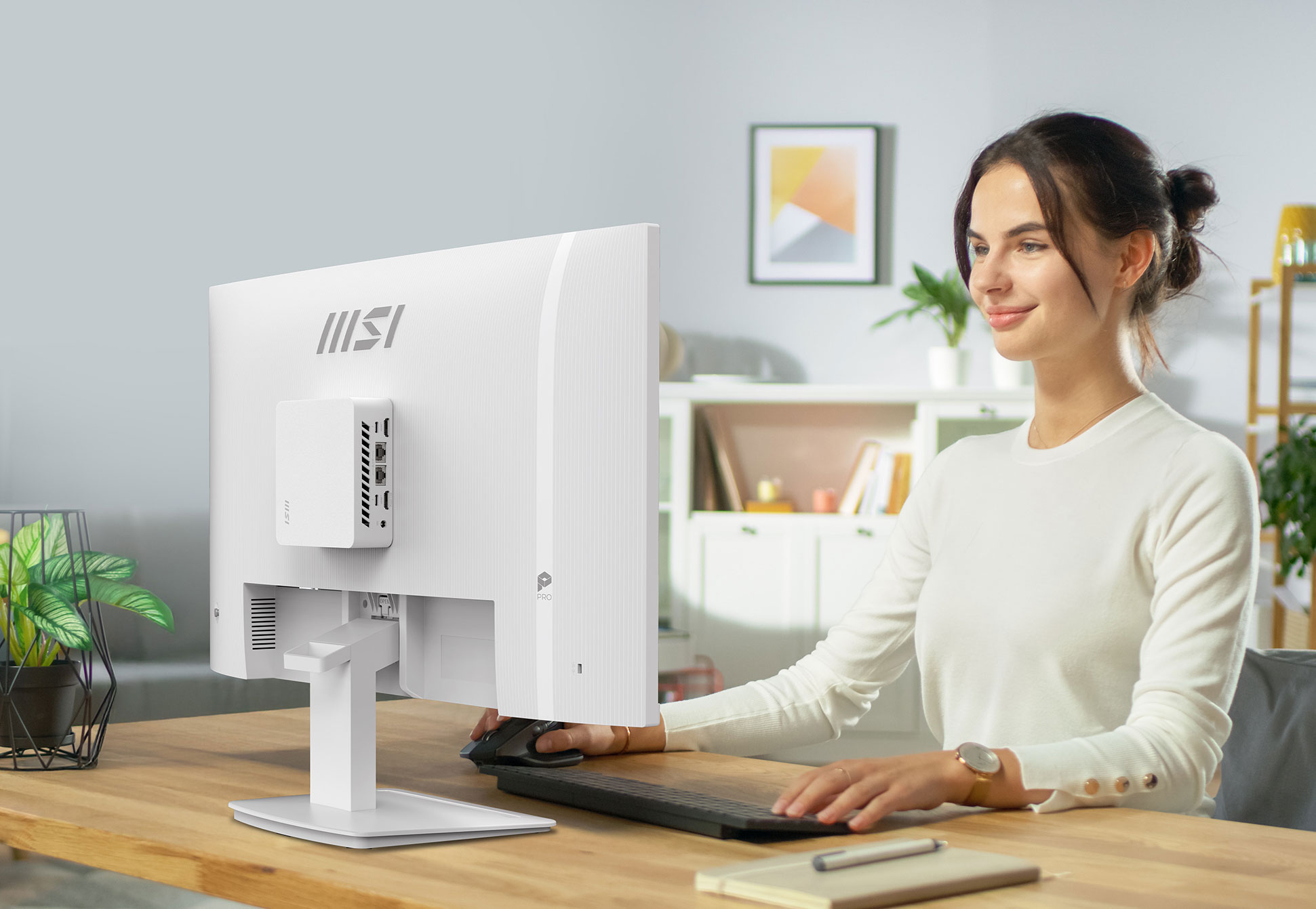 PRO MP273W E14A with MSI Mini PC