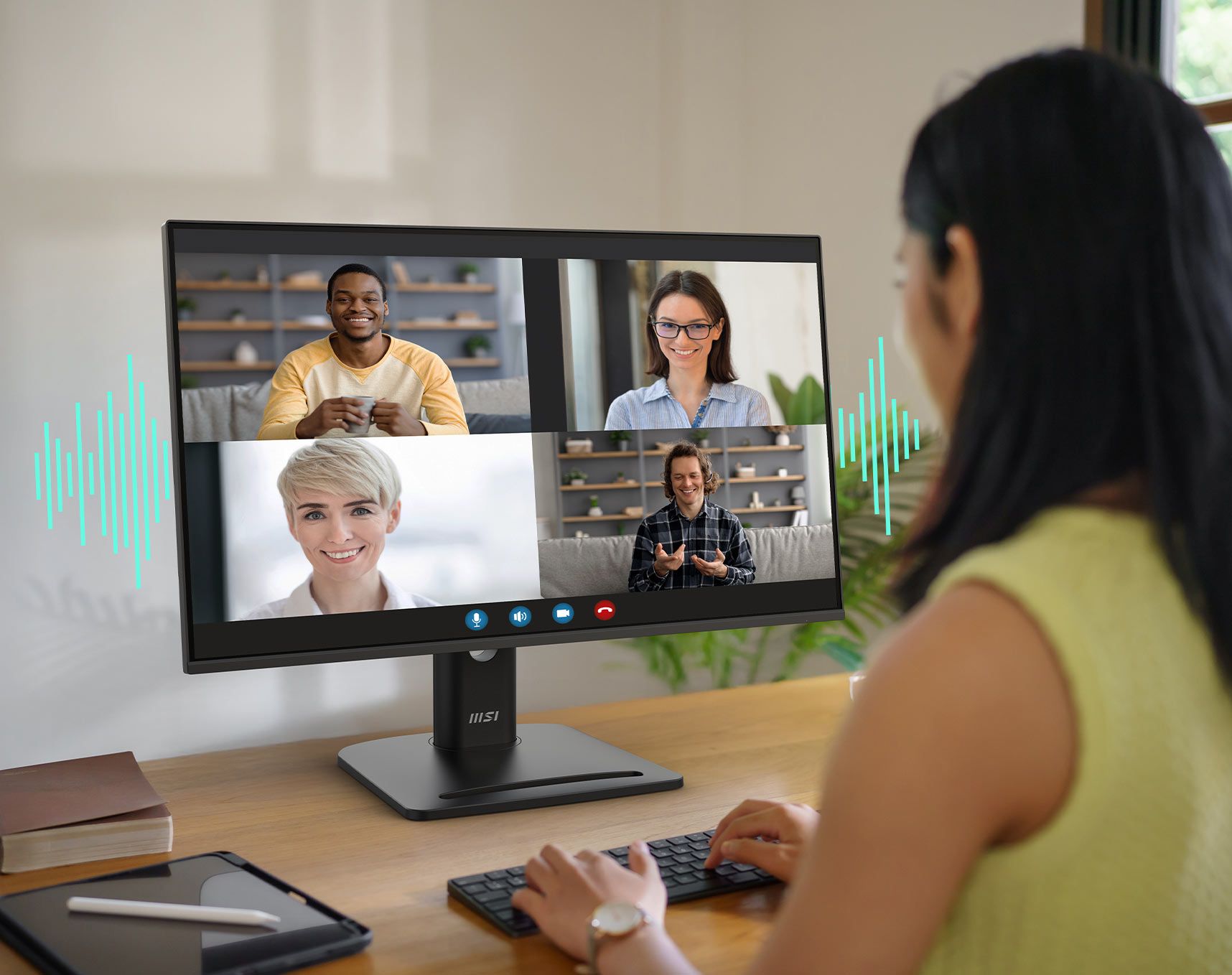 MSI PRO MP275PG E14 Bulit-in Speakers