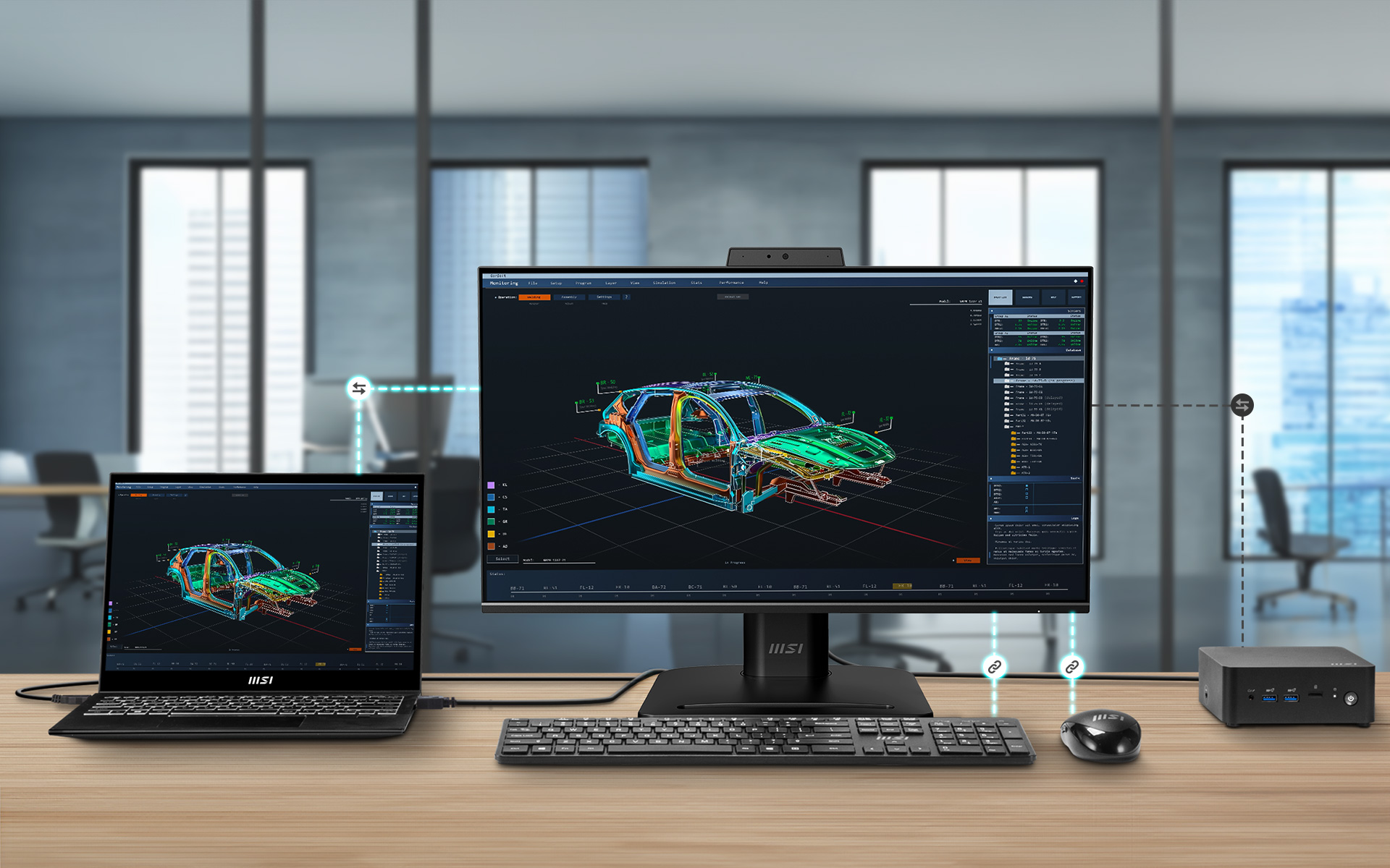 MSI PRO MP245PDG E14 kvm Support