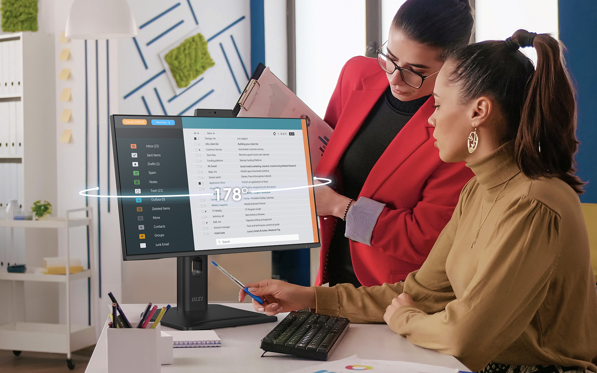 MSI PRO MP245PDG E14 vibrant