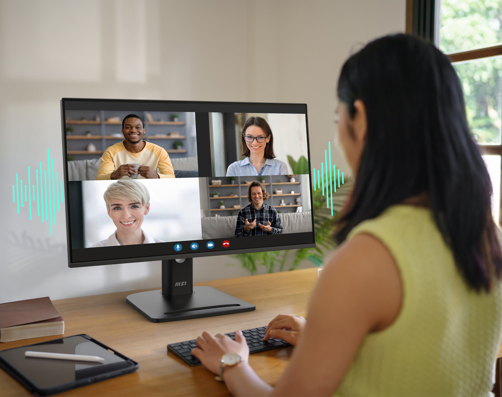 MSI PRO MP275PG E14 Bulit-in Speakers