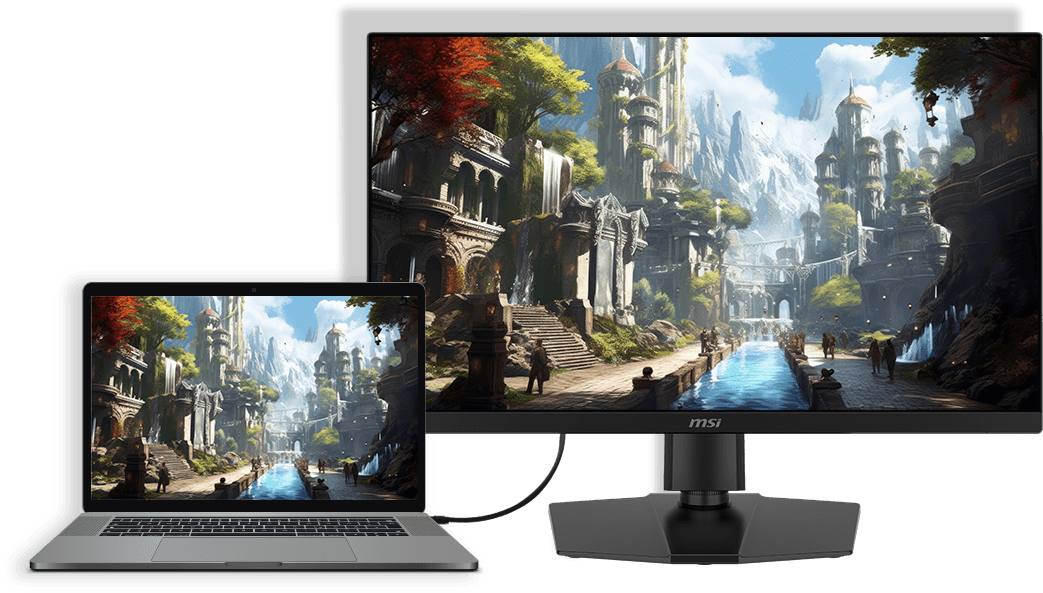 msi monitor clear image