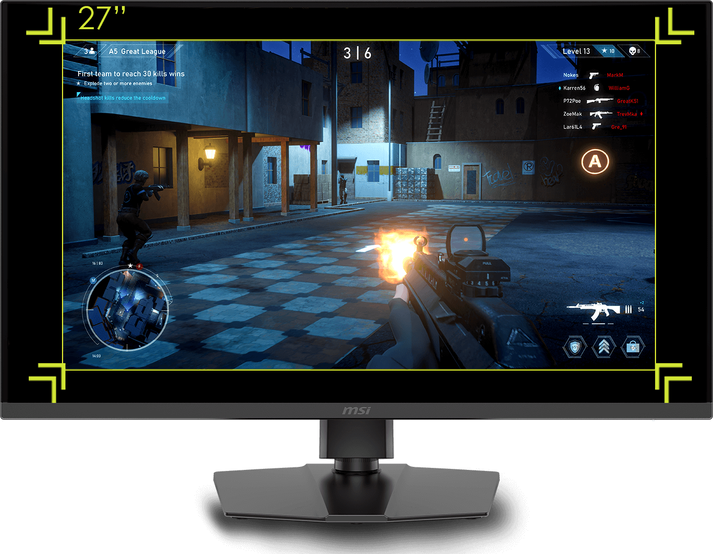 ASPECT RATIO OPTIONS 27 inch