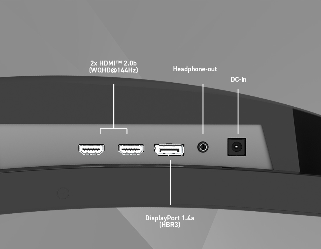 MSI Monitor - MAG 325CQPF E18 IO