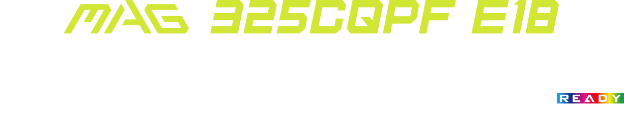 MSI Mintor - MAG 325CQPF E18