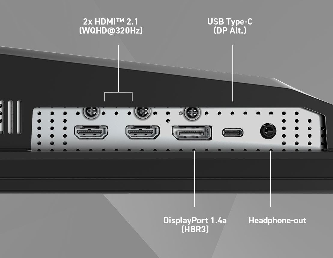 MAG OLED 271QPX32 Connectivity