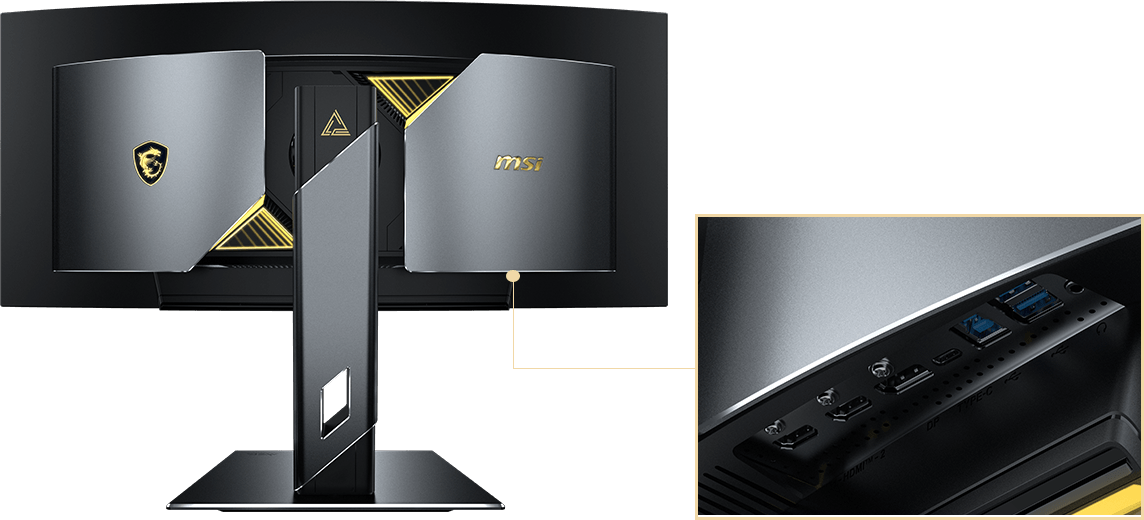 MEG X gaming monitor hassle-free firmware updates