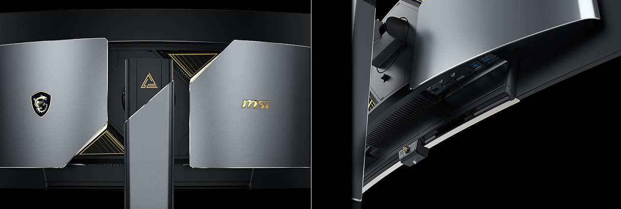 MEG X gaming monitor Mystic Light RGB off