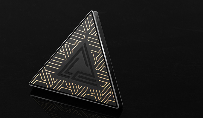 MEG X triangular accessory front view