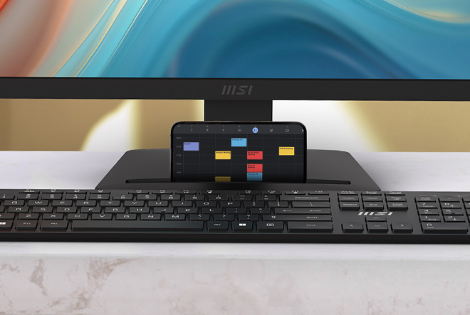 MSI monitor Accessory Slot