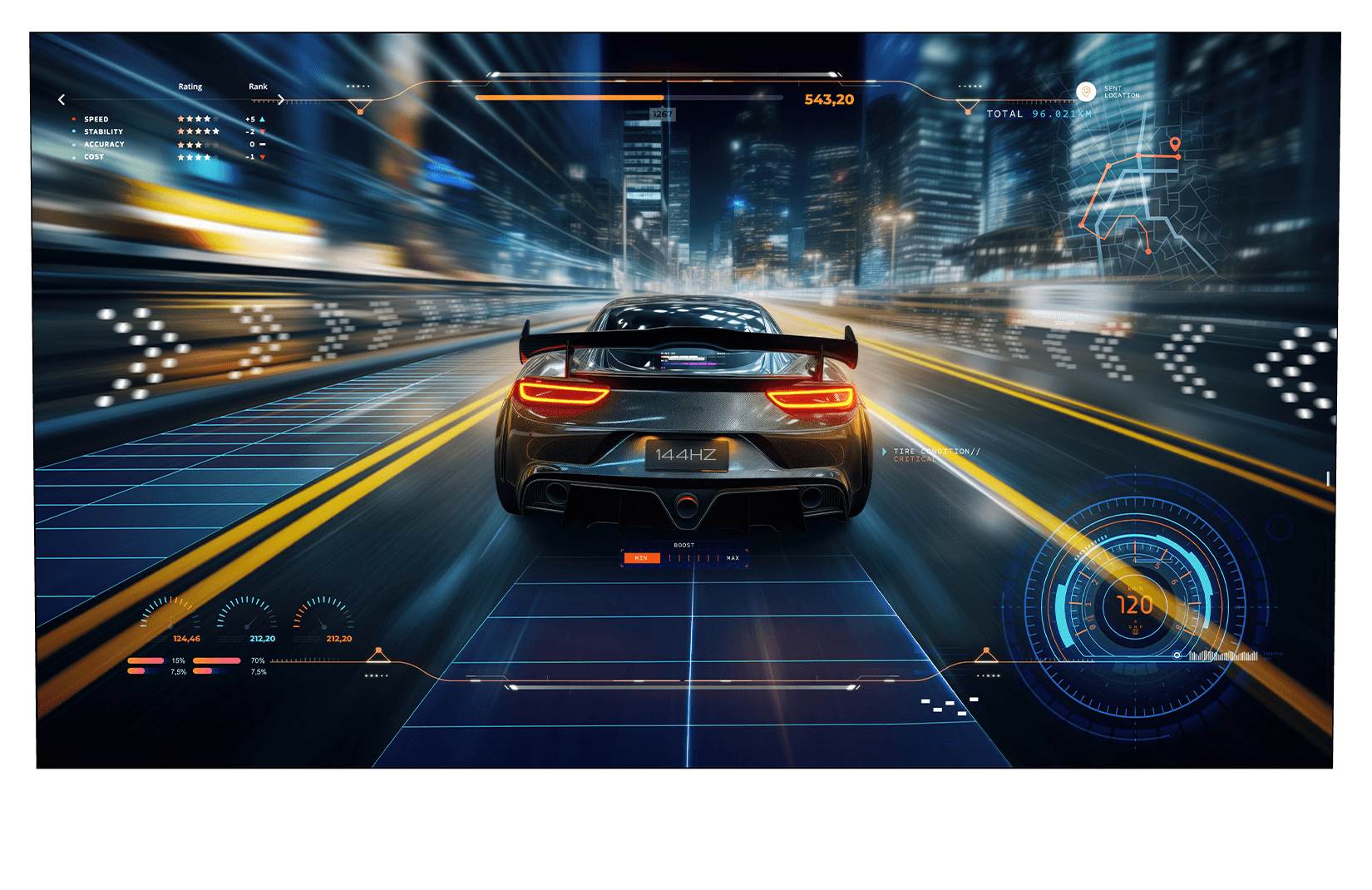 144Hz + 1ms MPRT + AMD FreeSync™
