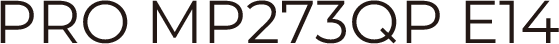 PRO MP273QP E14 name
