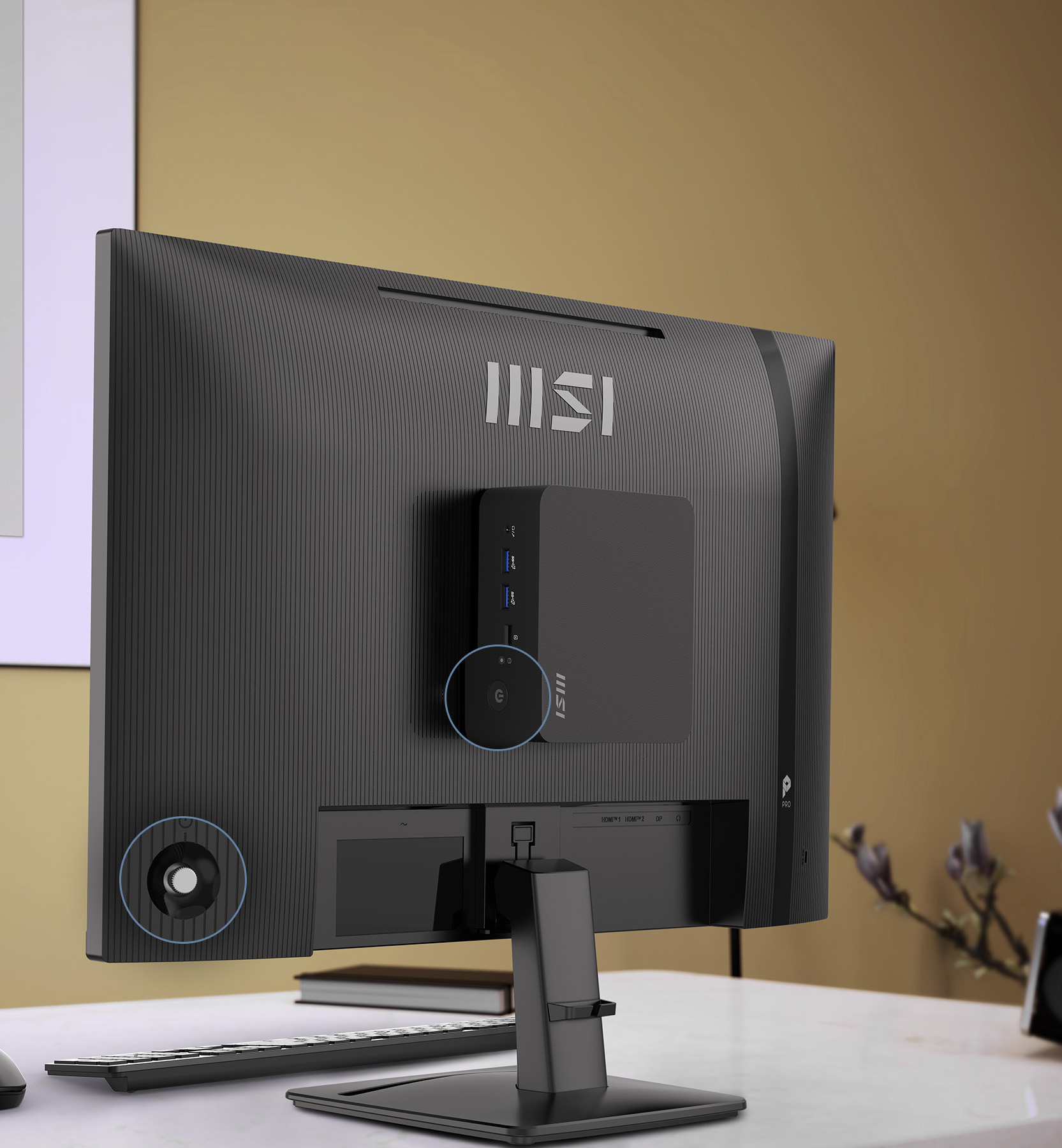 MSI PRO MP245PG E14 Bulit-in Speakers