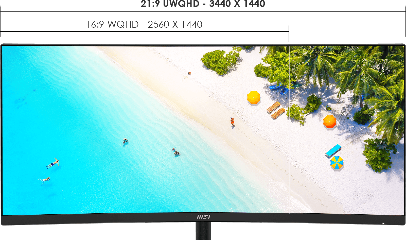 21:9 UWQHD - 3440 X 1440