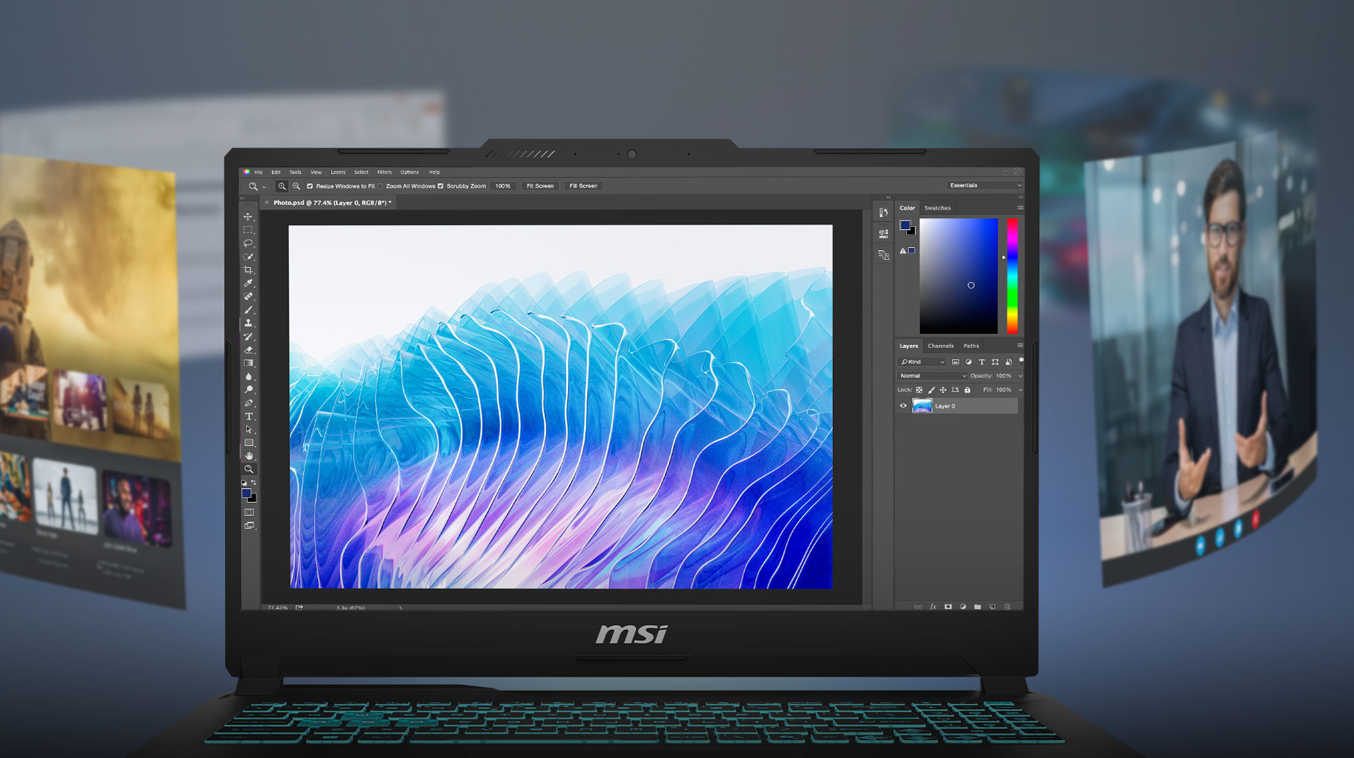 MSI Ai Content Creation 