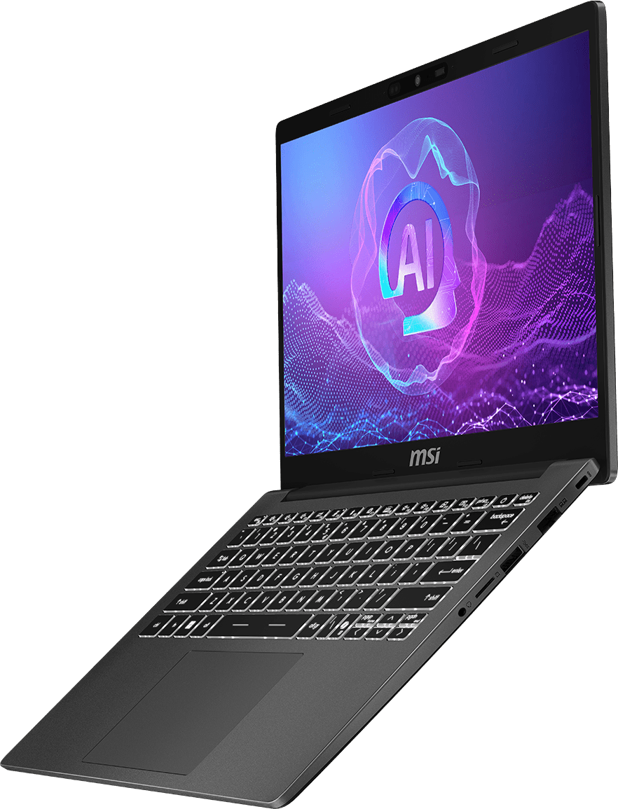 Modern A13 AI F3HM Platinum Gray laptop