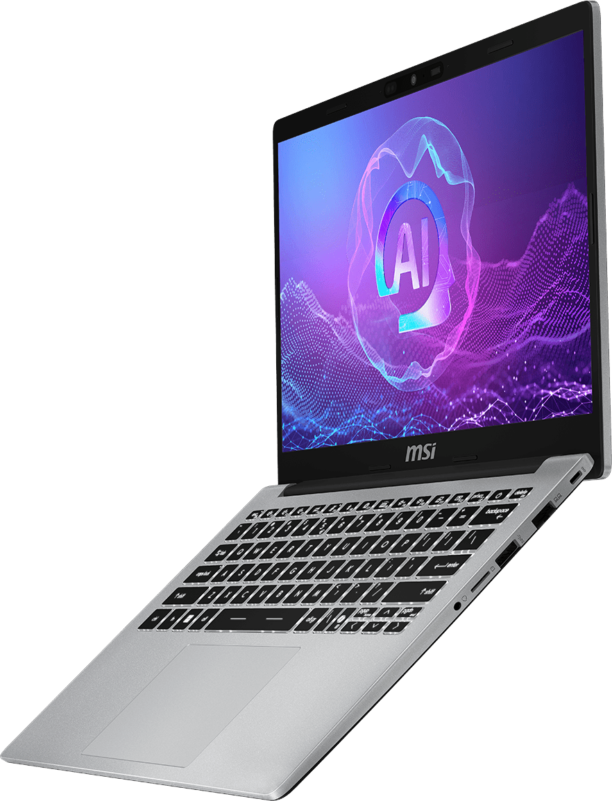 Modern A13 AI F3HM Light Gray Laptop