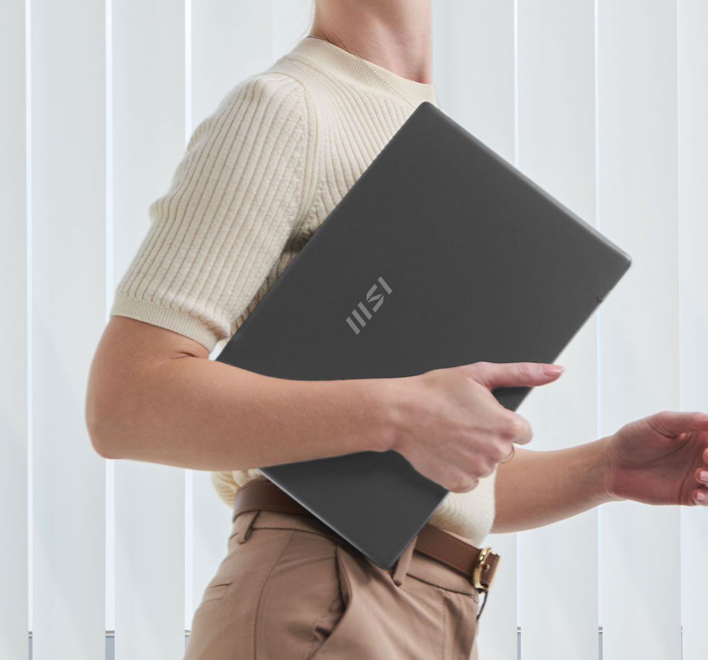 MSI Modern A13 H F2HM easy to carry